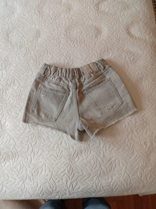 Shorts vaqueros grises Zara T 11-12
