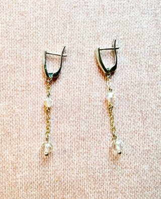 Pendientes Plata y Cristales Swarovski