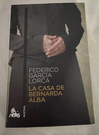 Libro: La casa de Bernarda alba