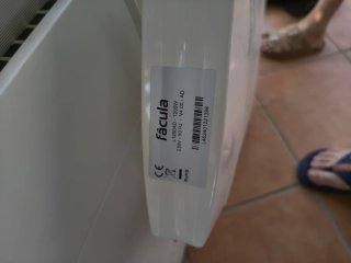 Radiador eléctrico Facula