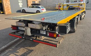Grua porta vehiculos