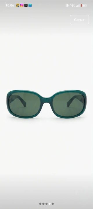 Gafas Vintage Privata Verdes amaoladas