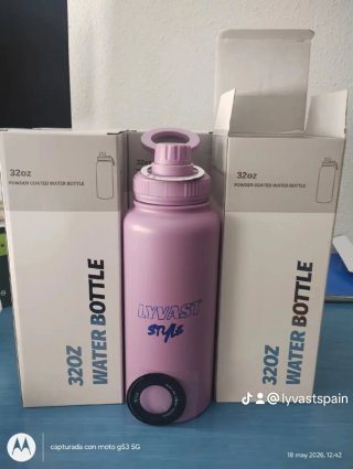 Lote 30 Botellas Acero Inoxidable 1L