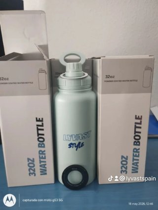 Lote 30 Botellas Acero Inoxidable 1L