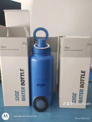 Lote 30 Botellas Acero Inoxidable 1L