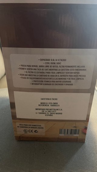 Cafetera iWotto Roja
