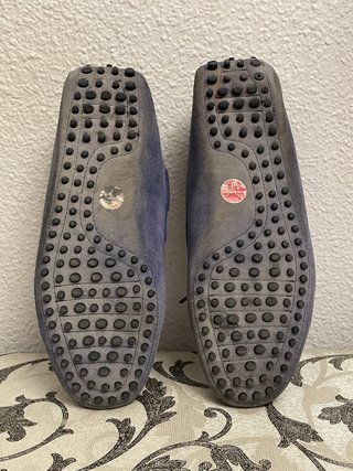 Mocasines Ante Azul Cortefiel Talla 42