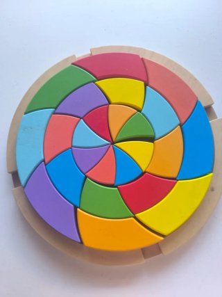 Juguete Montessori Disco Colores