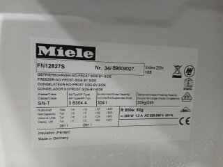 CONGELADOR VERTICAL MIELE NO FROST