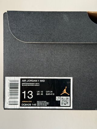 Nike Air Jordan 1 Mid ‘Obsidian Smoke Grey’