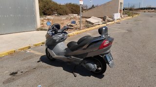 Suzuki Burgman 250 Plata