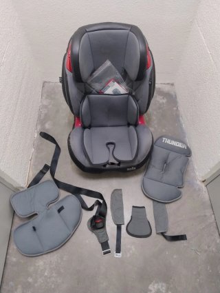 Silla coche bebé Isofix gris