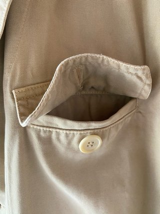 Giacca Marlboro Vintage Cotone Beige