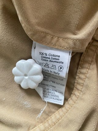 Giacca Marlboro Vintage Cotone Beige