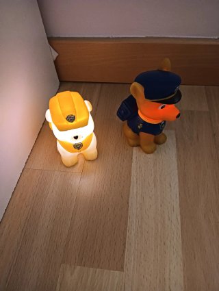 Luz Nocturna, lampara led, Patrulla Canina