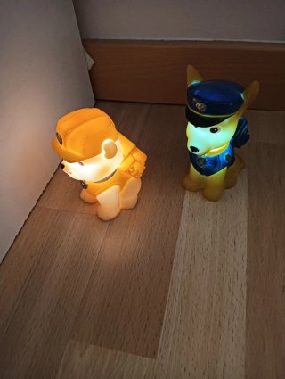 Luz Nocturna, lampara led, Patrulla Canina