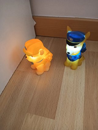 Luz Nocturna, lampara led, Patrulla Canina