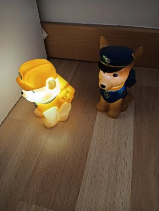 Luz Nocturna, lampara led, Patrulla Canina