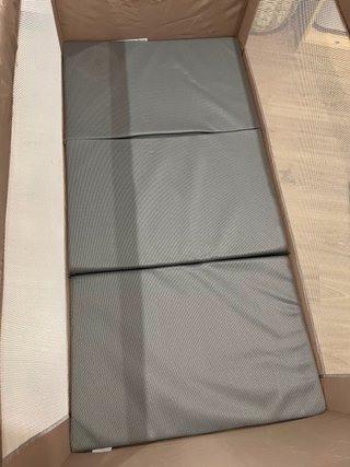 Cuna de viaje con colchón plegable