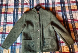 Chaqueta Lana Virgen Tirolesa Vintage