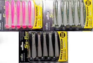 Lote 42 Señuelos Pesca Storm Makan Minnow 10