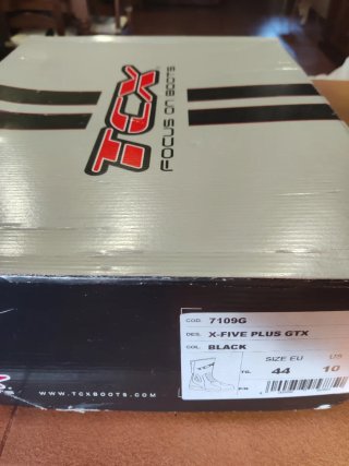 Botas Moto TCX X-Five Plus GTX Talla 44
