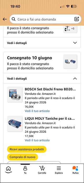 Dischi Freno Bosch Anterior Ventilati