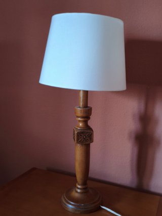 Cabecero, cómoda, 2 mesitas noche, 2 lámparas