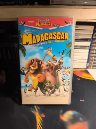 Madagascar VHS Include Pinguini Missione Natale
