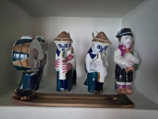 Lote de figuras de cerámica de SARGADELOS artesan.