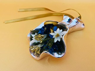 Joya Floral Italiana Arde Flores Preservadas