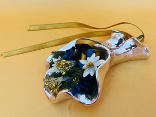 Joya Floral Italiana Arde Flores Preservadas