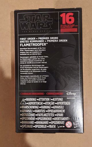 Star Wars Black Series Flametrooper