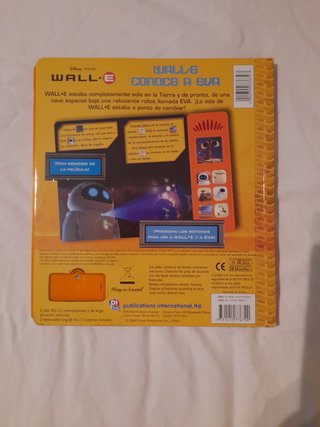 Disney Pixar Wall-e Wall-e conoce a Eva