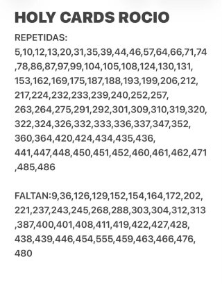 Holy Cards Rocío