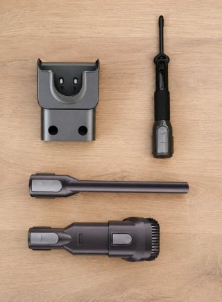 Aspiradora V5 inalambrica de marca Smart AI.