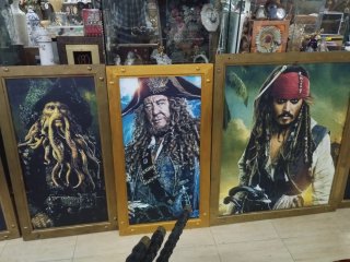 Cuadros Piratas del Caribe