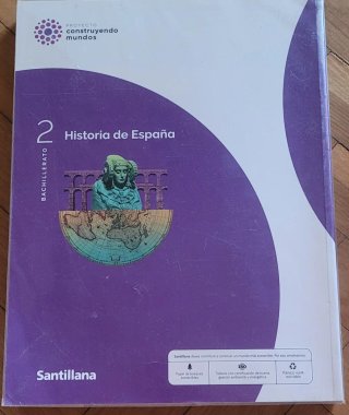 Historia de España de segundo de bachillerato. 