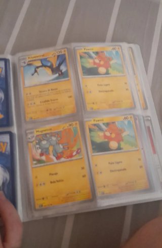 Álbum Pokémon 90 cartas originales