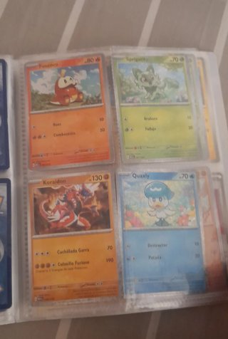 Álbum Pokémon 90 cartas originales