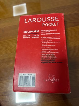 Diccionario español ingles, inglés español