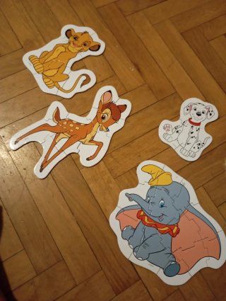 Puzzles Disney Classics 4 Piezas