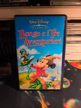 VHS Bongo e i tre avventurieri Disney Classici
