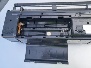 Radio Caset Philips Negra