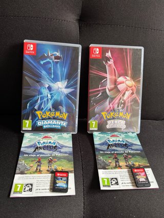 Nintendo Switch Pokémon Diamante Brillante y Perla