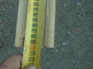Borriquetas de madera para trabajos