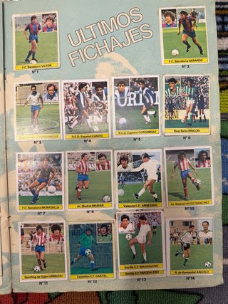 Album Liga Este 81-82