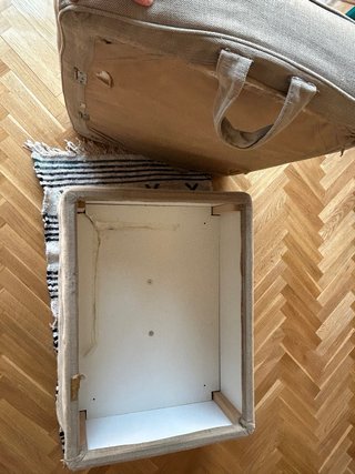 Sofá Ikea con puf