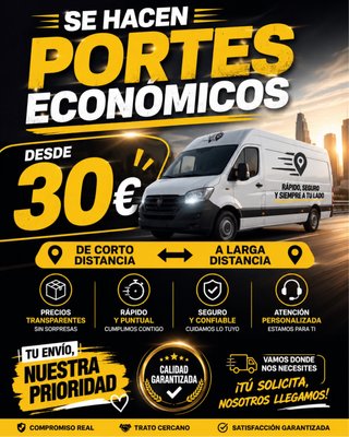 Portes y mudanzas