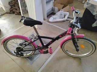 Bici infantil rosa